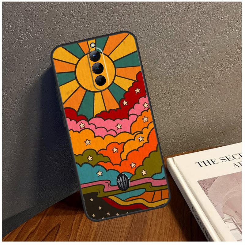 Cute Indie Hippie Case For ZTE Nubia Red Magic 8S 8 9 Pro Plus Red Magic 6 7 Pro 6S 7S Pro 5G 5S 6R Funda