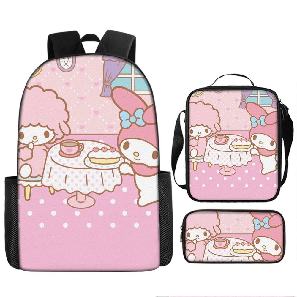 European And American Yugui Dog Schoolbag Cartoon Backpack Girl Cute Cartoon Animation Shoulder Messenger Bag Pencil Bag