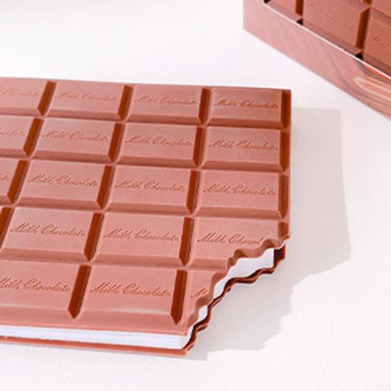 Блокнот с шоколадным узором, компактный бумажный блокнот для студентов, школьные принадлежности, мини-блокнот