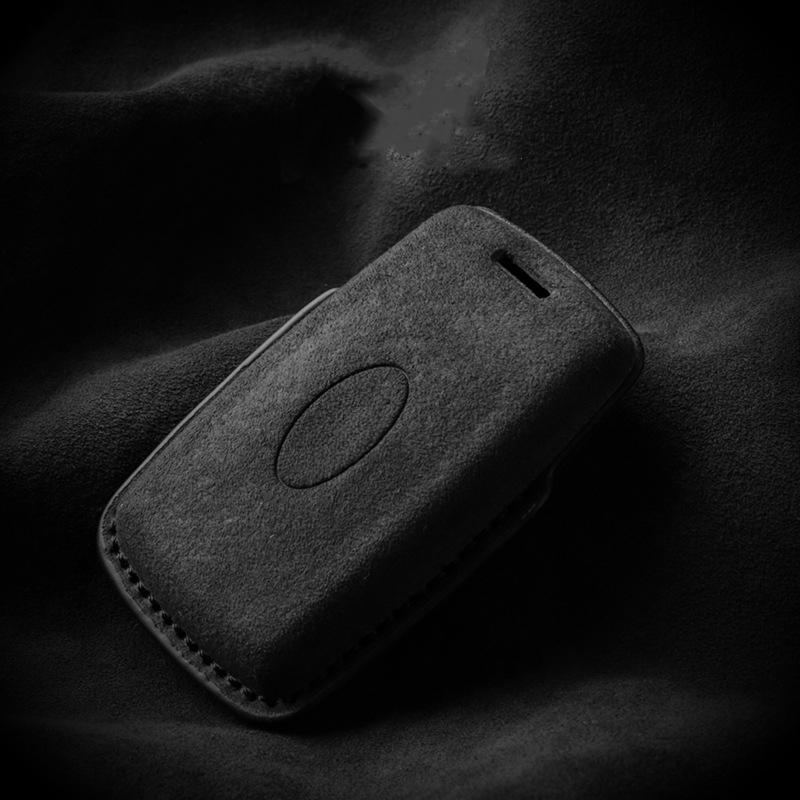 Замшевый кожаный чехол для ключей от машины для Land Rover Range Rover Evoque Discovery Sport Velar для Jaguar XE XF E-Pace F-Pace, аксессуары