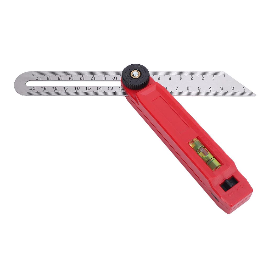 Плотницкий угломер с Т-образной фаской, регулируемый, 45°, высокоточный инструмент для измерения угла наклона по дереву