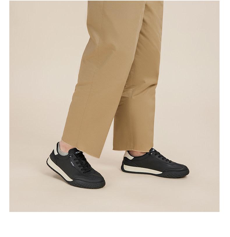 Aokang men's shoes spring retro fashion German training shoes trend versatile comfortable men's casual shoes