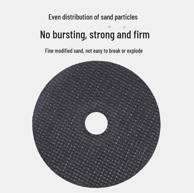 Диск для резки смолы Xiongfeng Chianna 107x1,2x16, шлифовальный круг с двойной сеткой для металла и нержавеющей стали.