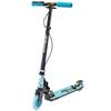 JD RAZOR Кикборд с кик-стартером для детей и младших школьников с ручным светодиодом, идеально подходит в качестве подарка на день рождения, синий x MS-205R-B-st, студенты, тормоз, подставка,