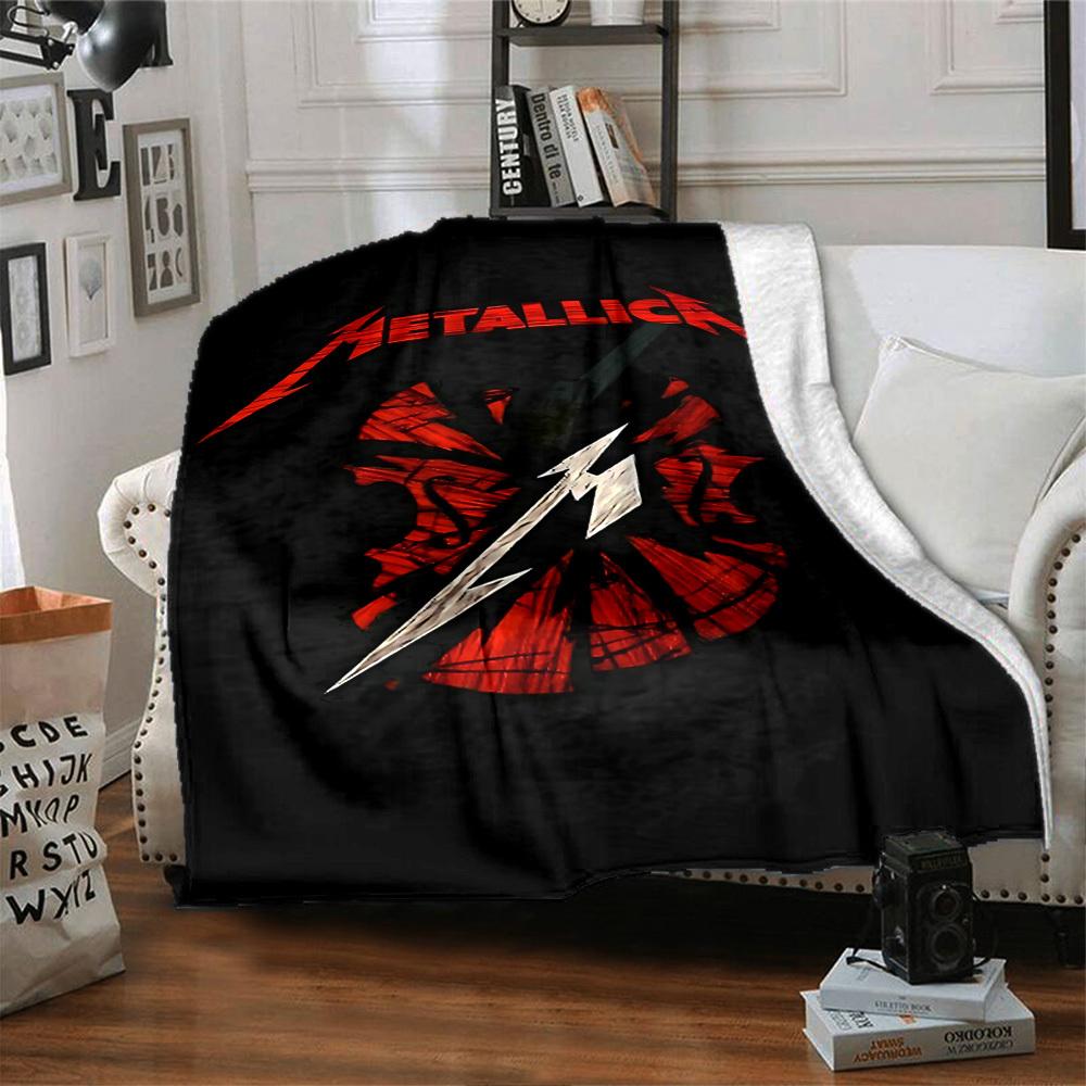 1pc dragon guitarThemed Blanket Soft Flannel All Season Cozy Throw with Bold Graphic Print, Travel, or Holiday Gift for Family & Friends
