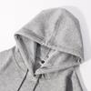 Men's Clothing Sweatshirt 420g Velvet Hooded Sweatshirt Men's Hoodie Solid Color Large Size Autumn and Winter Men Jacket