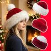 Faux Fur Christmas Fur Hat Thick Plush Plush Bucket Hats Fluffy Trapper Cap  Girls