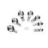 7Pcs Set Stainless Steel Measuring Cup with Scale Measuring Spoon Baking Tool for Home Kitchen7Pcs Set