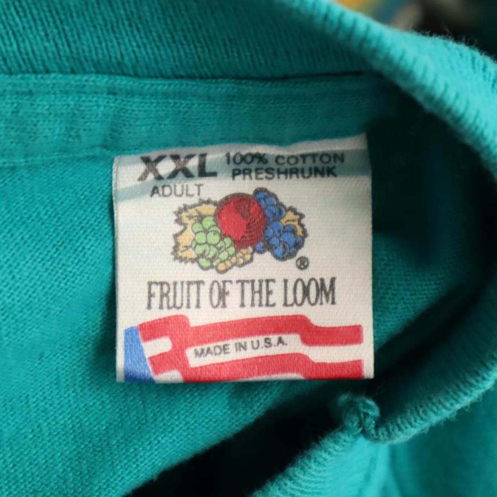 FRUIT OF THE LOOM 90s Made In USA Old Short Sleeve T-shirt Men's Used