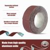 5/6 Roll Long Abrasive Sand Paper Rolls Boxed Aluminum Oxide Sanding Belt Drawable Abrasive Paper80/150/240/320/400/600 Grit