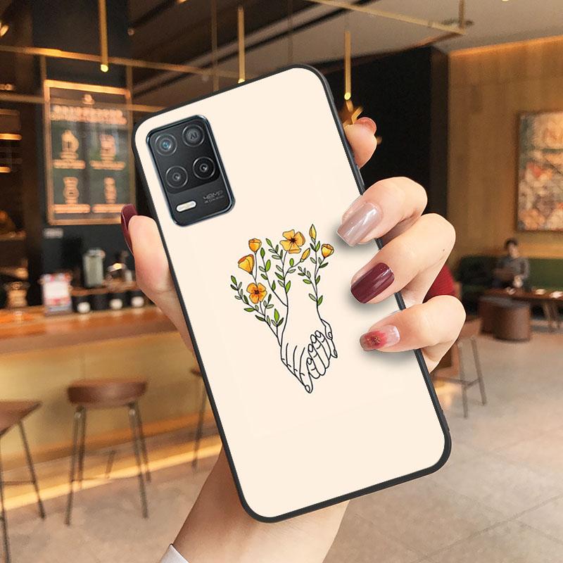Чехол для телефона с художественным цветочным словом и цитатами для OPPO Realme GT 2 Pro X2 Pro XT C25S 8 7 6 Pro 6i GT Master C3 C21 C21Y C11 X3 SuperZoom