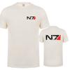 Mass Effect N7 T Shirt Summer Unisex Short Sleeve Cotton N7 Tshirt Unisex Tops Tee