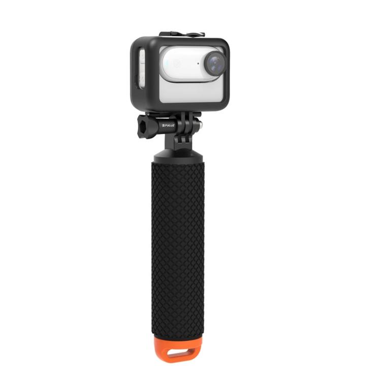 Для Insta360 GO 3 / GO 3S PULUZ Кейс для батареи камеры Пластиковая защитная рамка (черный)