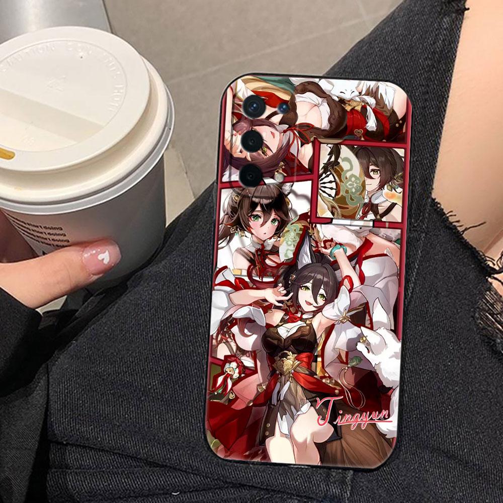 Чехол для телефона Honkai Rail Blade Jing Yuan для OPPO F31 A5X A6X A5 A6 A17 A16 A38 A53 A54 A55 A57 A58 A60 A74 A78 A92 A93 A94