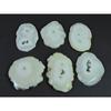 370Cts. Dyed Soalr Druzy Agate Mix Shape Cabochon Loose Gemstone 06Pcs Lot C-1751