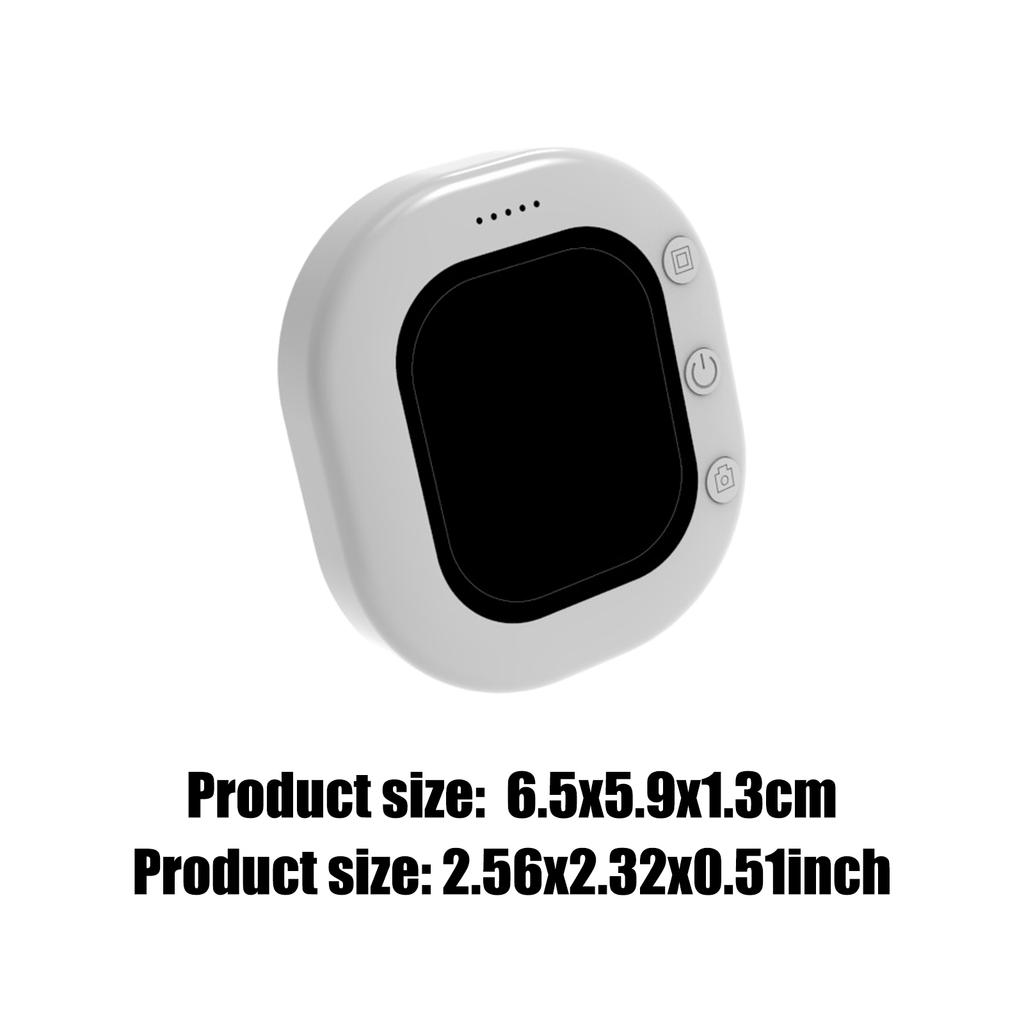 Mini Wireless Magnetic Phone Screen Projector Mobile Screen Share Device Selfie Video Camera for Vlog Live Selfie Screen Monitor
