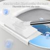 Мини-швабра Snap Grip Zero Touch со сменной тканью, ленивая швабра, швабра с длинной ручкой и плоской головкой с фиксацией, со шваброй для подметания для влажной и сухой уборки дома, ванной комнаты