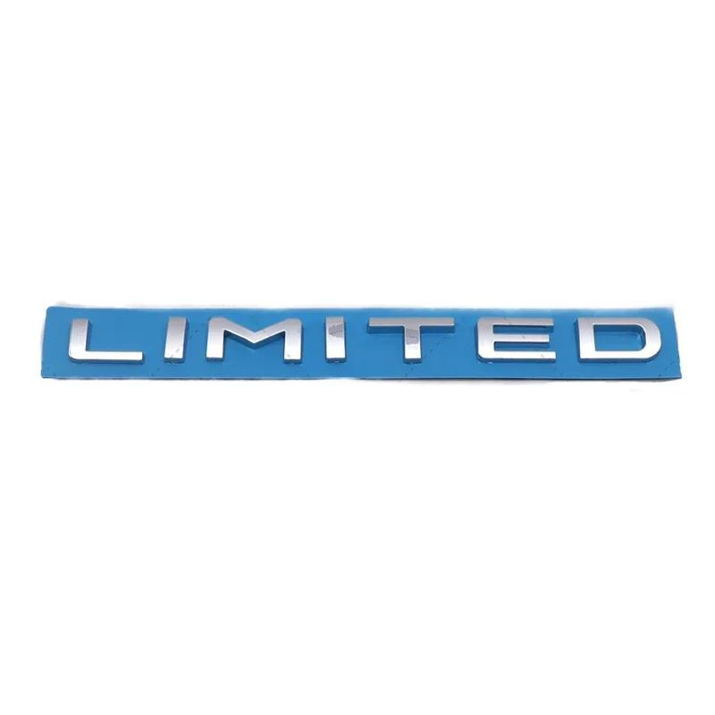 ABS car rear bumper side emblem sticker Limited FOR Au/ris Rav/4 Ya/ris Cor/olla 4Ru/nner Aval/on car logo sticker; car exterior