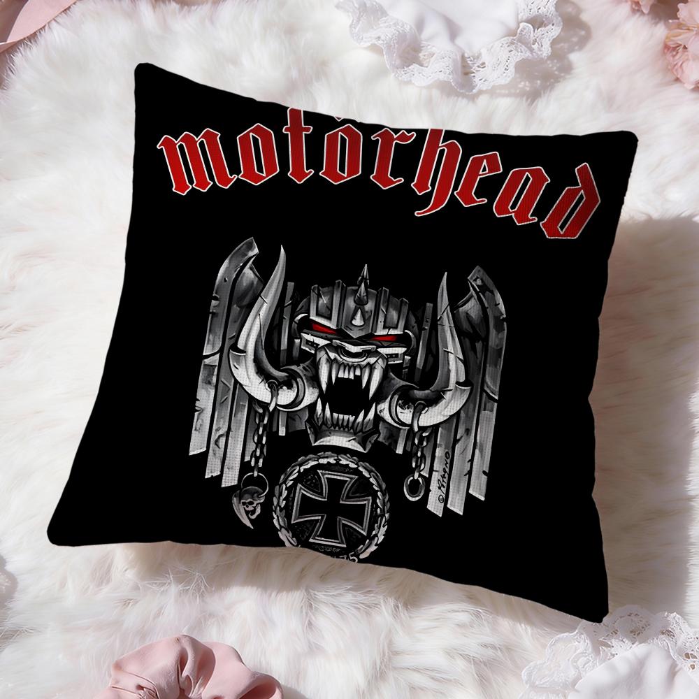 Band крутой Motorheads Наволочка Премиум Комфорт Двусторонняя Подушка -Дизайн Два в Одном для Любой Комнаты и Салона Автомобиля