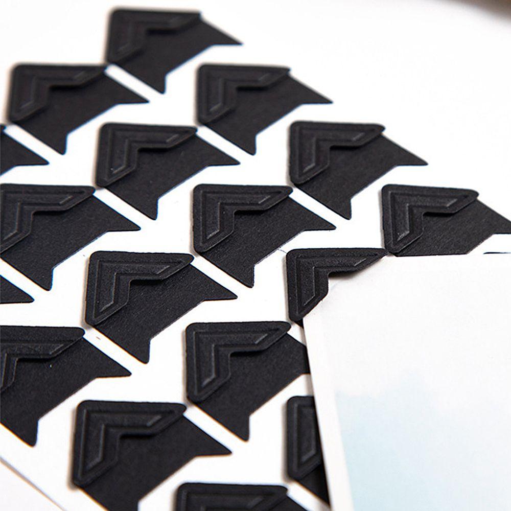 Ретро Аксессуары Крафт Бумага Украшение Скрапбукинг Фотоальбомы Рамка DIY Уголки-наклейки