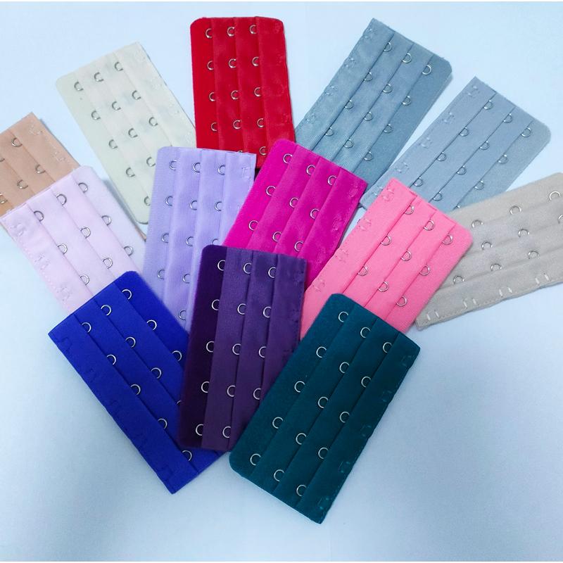 3 Pcs Women's Bra Extenders 3 Rows 5 Hooks Bra Underwear Clasp Strap Buckle Extension Sewing Tools Intimates Accessories