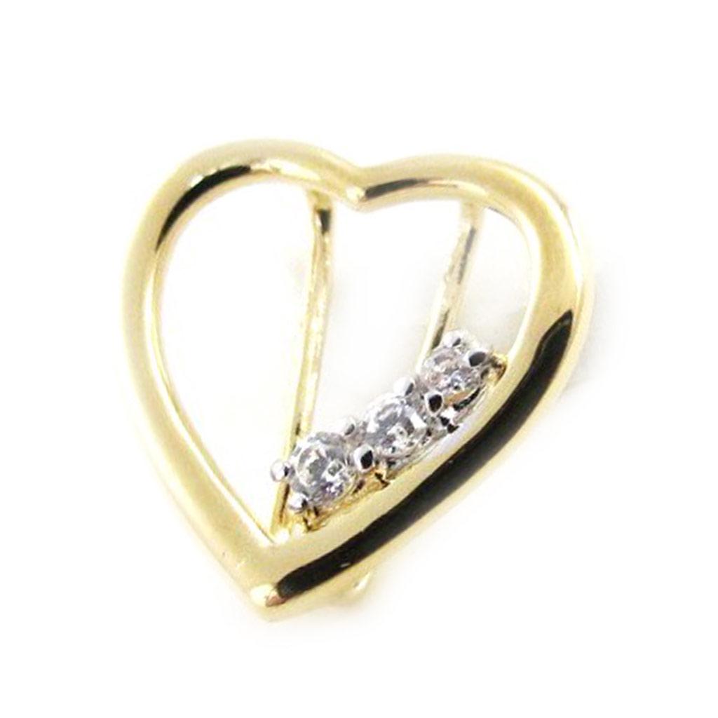 Les Trésors De Lily [J0059] - Позолоченный кулон «Любовь»