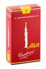 Vandoren Java Filed Red Cut Soprano Saxophone Reeds, Hardness 3 (Pack of 10)