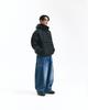 Anglan Duck Down Hooded Anorak Puffer - Black