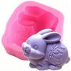Easter Rabbit Silicone Mould Candle Bunny Mold Decor