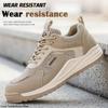 Дышащая сетчатая защитная обувь для мужчин для работы кроссовки противоударные неразрушимые туфли легкие стальные носки рабочая обувь для мужчин обувь