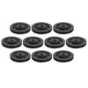 10PcsSet 100MM Universal Nylon Bearing Pulley Wheel Replace for Gym Fitness Equipment