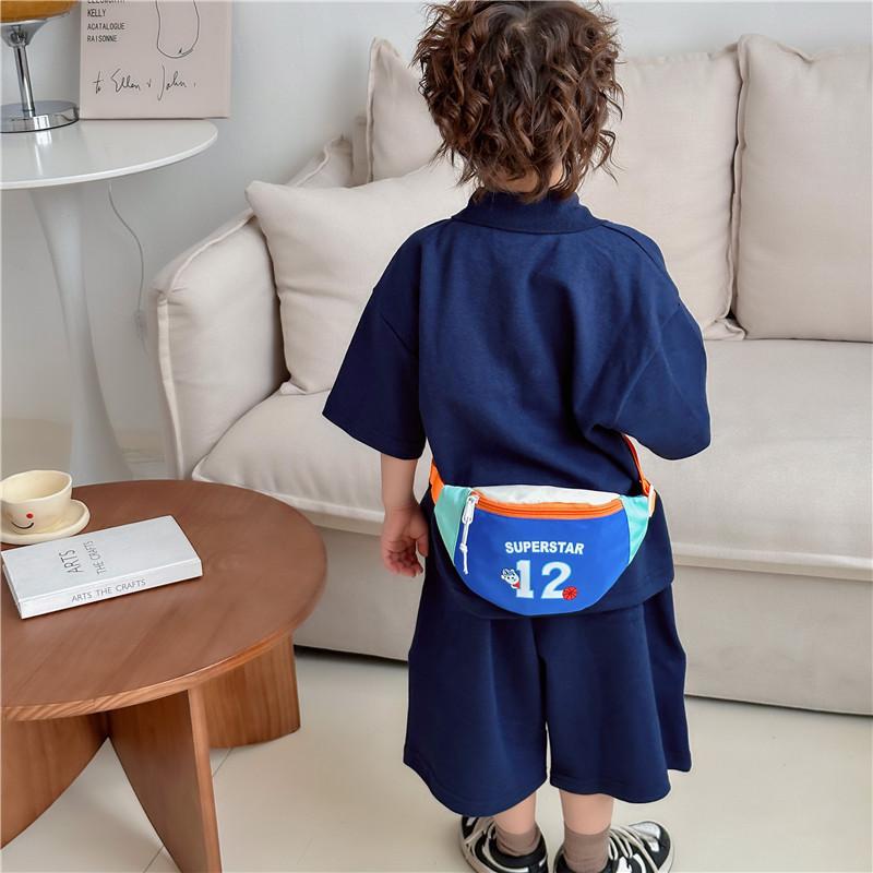 Trendy Kids Canvas Crossbody Bag For Boys And Girls Lightweight And Breathable Fabric