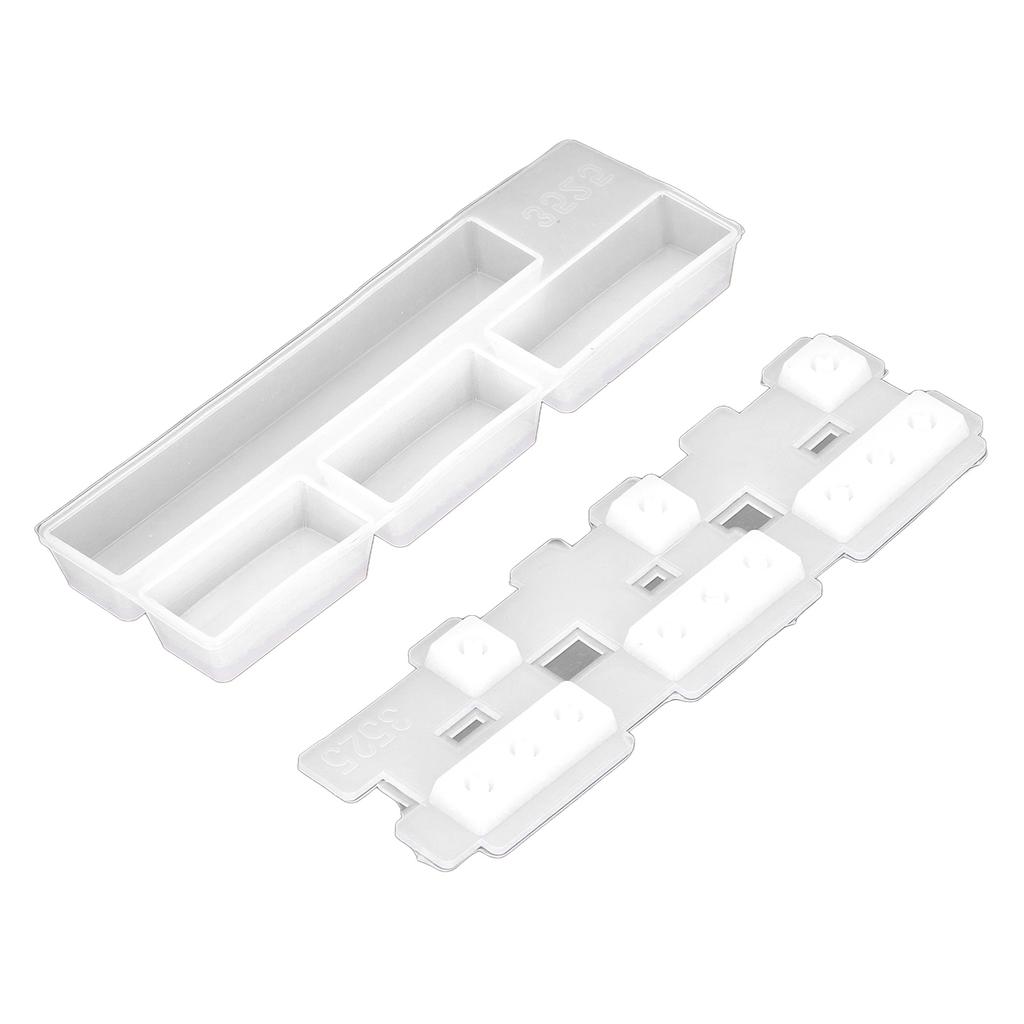 Keycaps Silicone Molds Bright Surfaces Reusable High Transparency DIY Silicone Keycap Resin Mold for Mechanical Keyboard