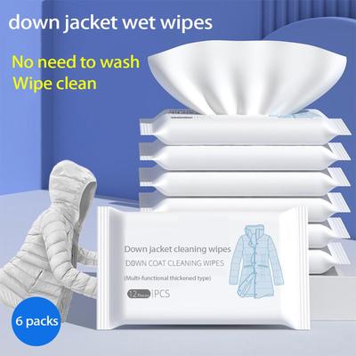 Одноразовые салфетки для чистки пуховиков — портативные, обезжиривающие и не требующие стирки