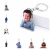 Hasbulla Hasbulla Magomedov Keychain Merchandise Meme Acrylic Keyring   Women's Jewelry