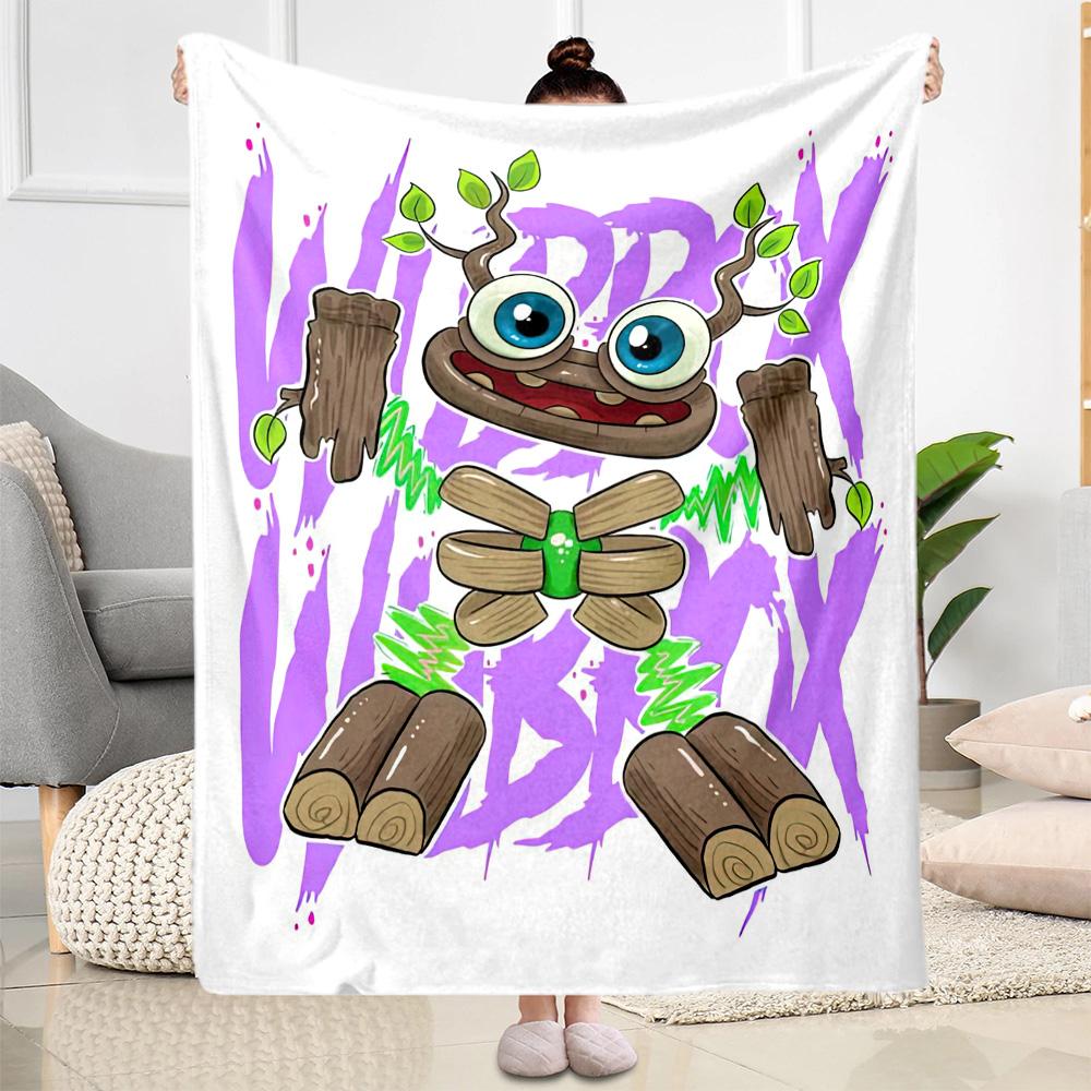 Incredibox Blanket Ultra-Soft Suitable for Bed Bedding Chair All-Season Use Playful Design Unique Gift for Family and Friends Camping