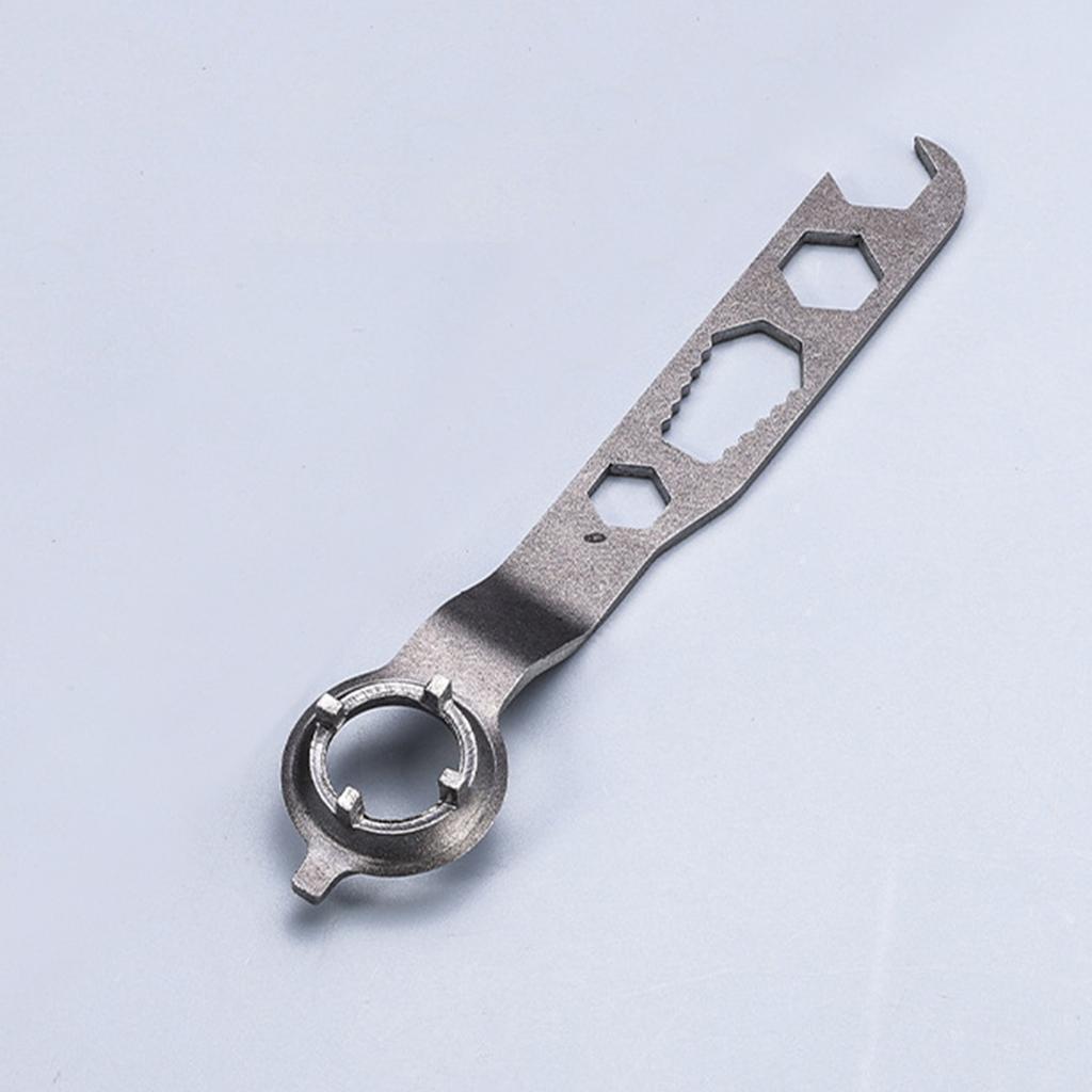 4Prong Angle Grinder Wrench High Strength Steel Spanner For Easy And Secure Grip In Workshops Home Repairs Secure Grip