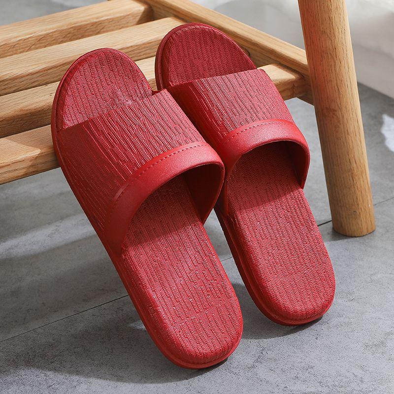 Household Anti-skid Slippers Men's Bathroom Thick Soles Soft Versatile Fashion Sandals