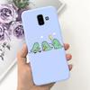 Чехол для Samsung Galaxy J6 Plus 2018 Samsung J6 (2018) J6+ J 6 J6Plus J610F J600G Милый Конфетный Цвет Мягкий Силиконовый Задний Чехол для Телефона