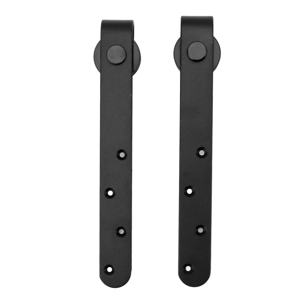 Barn Door Hardware Kit Sliding Barn Wooden Door Hardware Mini Barn Door Track for Single Double