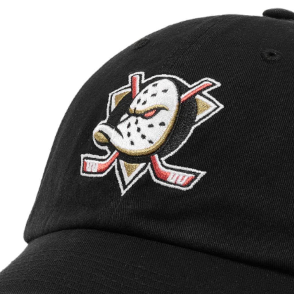 47 BRAND Кепка НХЛ Anaheim Ducks, Мужская черная кепка