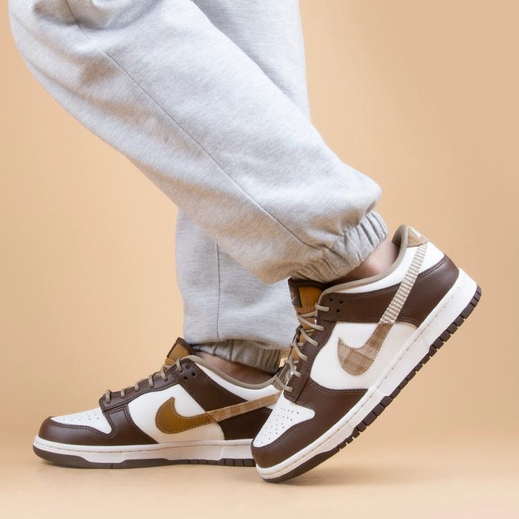 Nike Dunk Low 'Коричневая клетка' GS FV3653-191