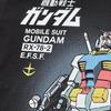 EVERSOUL Mobile Suit Gundam RX-78-2 Gundam Earth Defense Force Mobile Suit Zaku Char T-Shirt, Short Sleeve, Men's, Black, XL Size [Parallel Import]