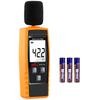 Digital Sound Level Handheld Sound dB Meter with Programmable Alarm Sound Level Decibel Sound Noise Meter Tester with LCD Function Meter, Value,