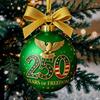 United States 250th Anniversary Ornament 250th Anniversary Acrylic Christmas Ball Ornament Patriotic Christmas Tree Hanging Decor