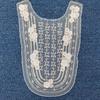 Placket Collar Flower Computer Embroidery Beads Women'S Dress Lace Top And Other Diy Clothing Accessories Batch
