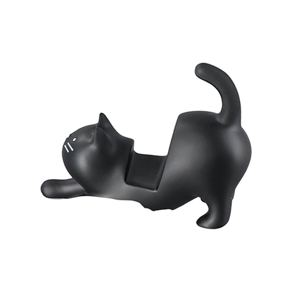 Аксессуары Hands-Free 3D мультяшный мини настольный держатель в форме кошки держатель для телефона из смолы