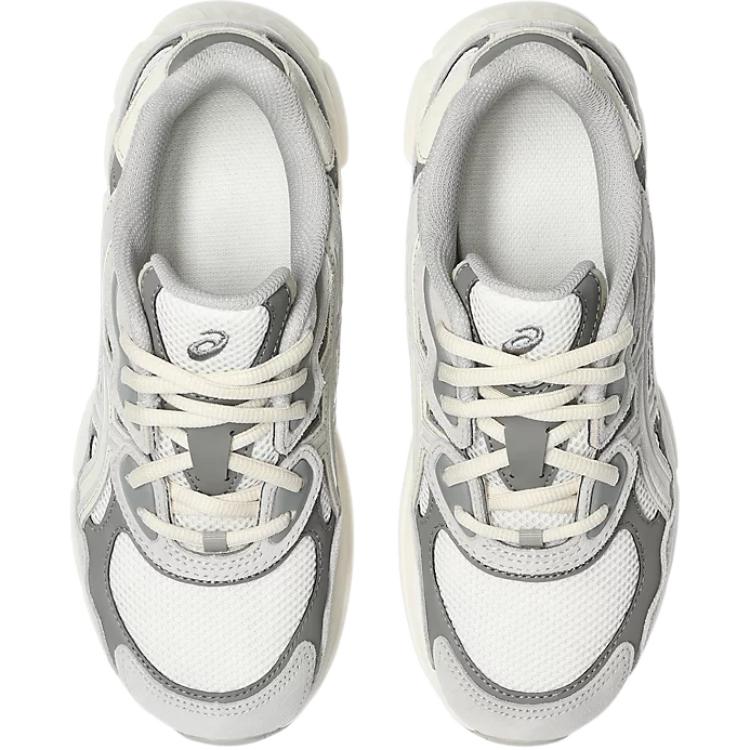 ASICS GEL NYC Breathable Low top Kids' Running Shoes Ecru Gray Unisex 1204A175-100