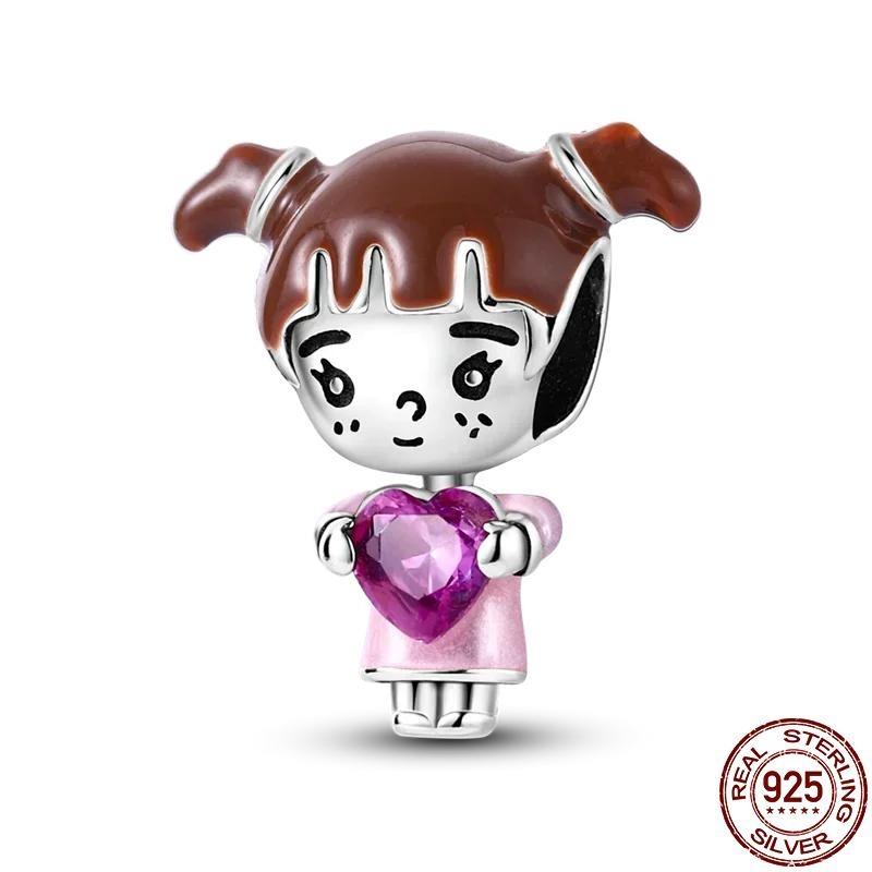 New In Copper Red Wine And Wine Glass Charm Beads Fit Bracelet Diy Pendant Woman Jewelry