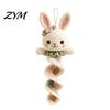Handmade Garden Theme Decor Crochet Animal Spiral Hanging Kit, Beginner Friendly DIY Swing Window Display Art Piece Butterfly Ladybug Hummingbird